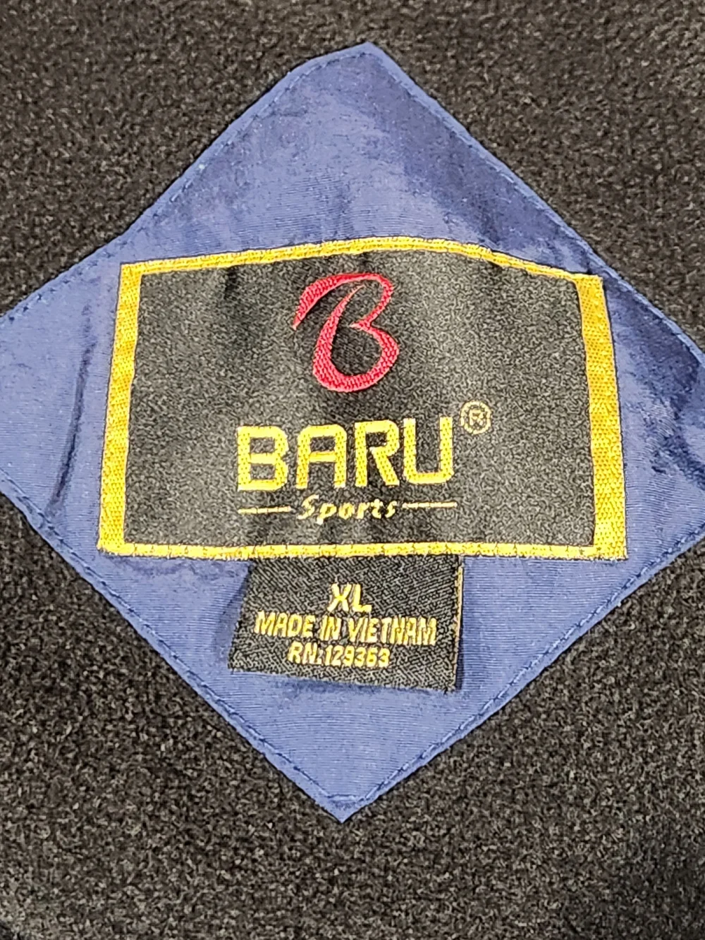 Baru Sports Navy Blue 'Tachi Palace lotel & Casino' Bomber Jacket - Size XL